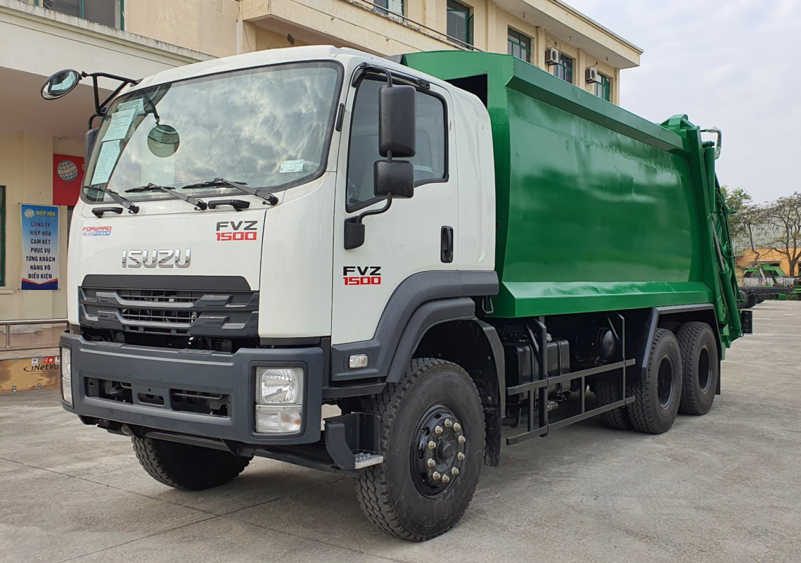 Xe cuốn ép rác ISUZU 20 khối - CÔNG TY CP SẢN XUẤT XE CHUYÊN DỤNG VÀ ...
